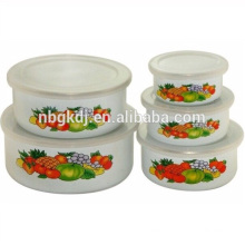 woman bag enamel ice bowl/salad bowl bulk buy from china